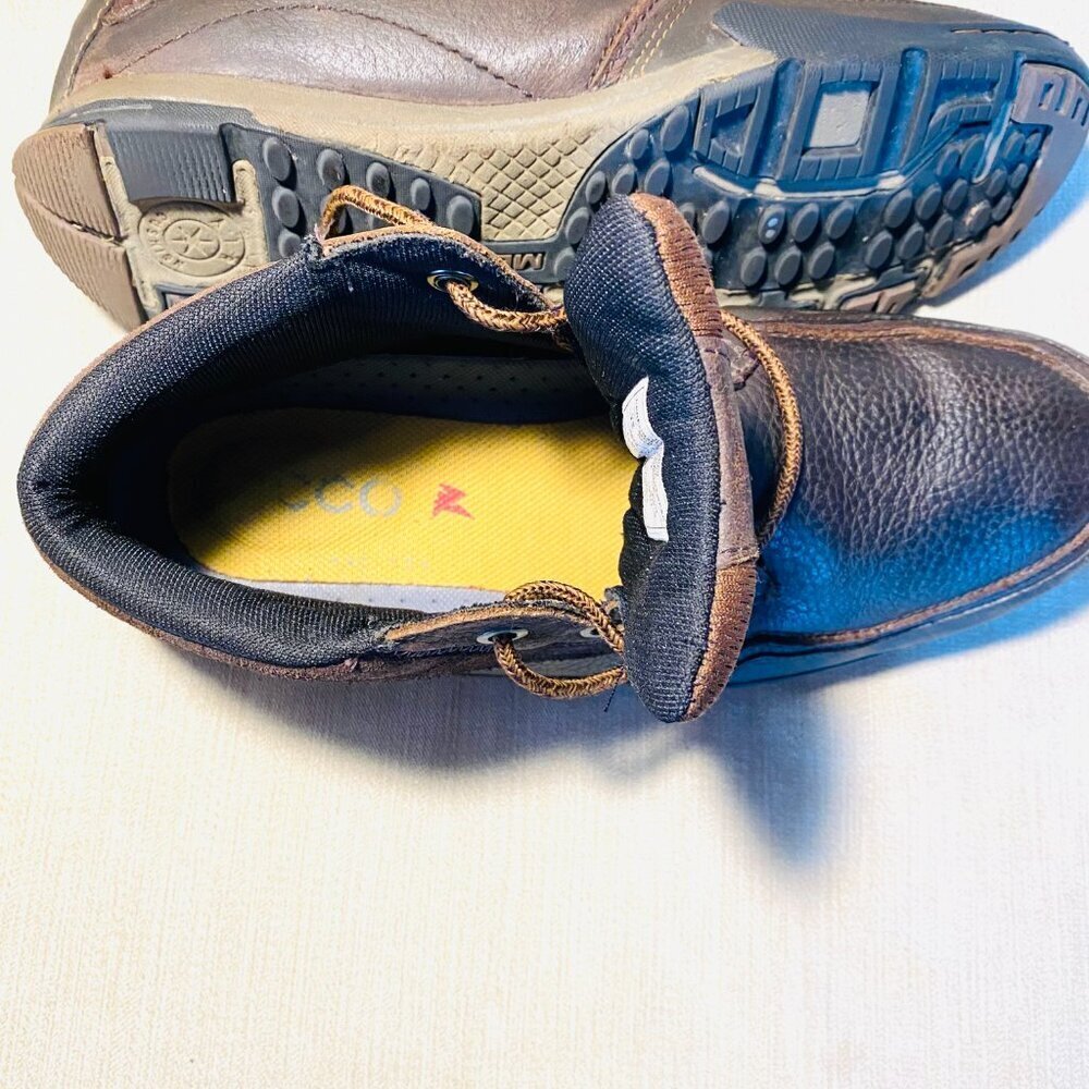 Merrell Mountain Kicks brown leather ankle boot Men's 12 chukka comfort - Picture 9 of 9